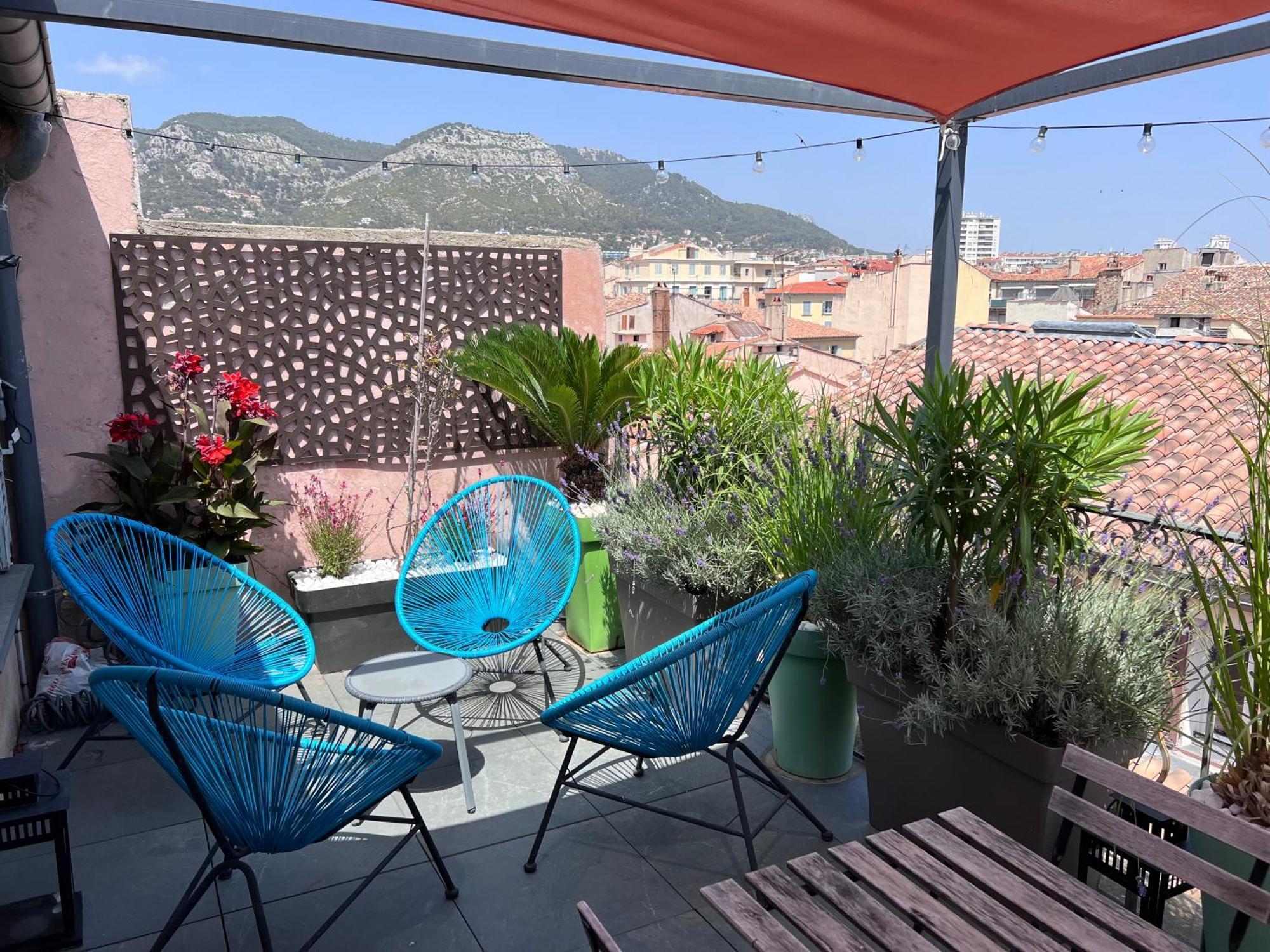 2 Pieces Avec Grande Terrasse - Centre De Toulon Apartment Ngoại thất bức ảnh